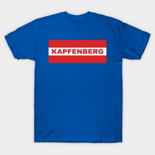 Kapfenberg City in Austrian Flag T-Shirt